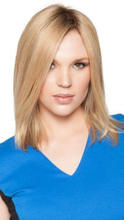 Wigs.com Exclusive Photo | Add thickness, conceal gray roots, or cover a bang | Color: 12FS8
