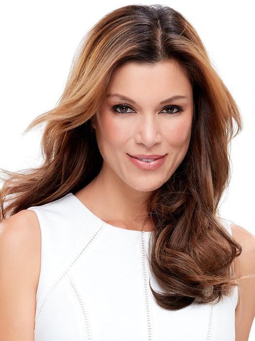 This one-piece volumizer adds coverage and volume to the crown and back of the head | Color: 6F27