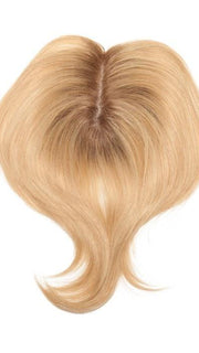 This hair topper, is ideal for concealing thinning hair on the top and along the part