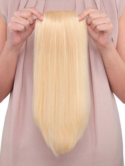 100% Human Hair can be styled to blend in with your hair