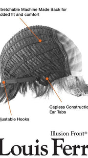 Gwen by Louis Ferre: Cap Details Side