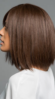 Washed and flat ironed straight for the photo | Dark Chocolate