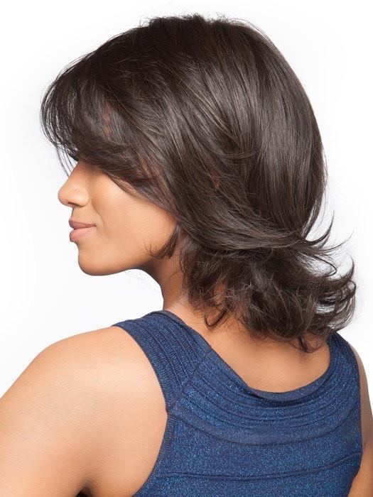 Styled out of the box | You can add curl or straighten it with a flat iron 