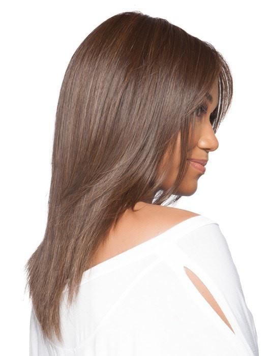 Smooth , silky heat friendly synthetic fiber that feels just like your own hair