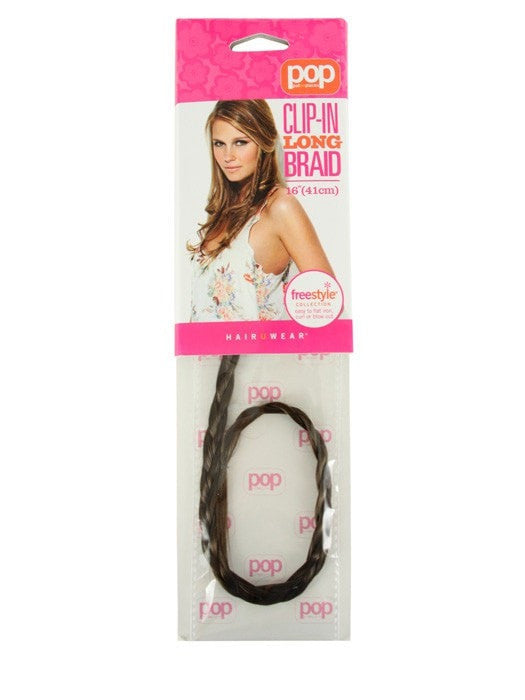16" Clip In Long Braid (1pc) | Discontinued