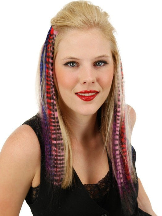 16" Tiger Print Hair Extensions (1pc) | Discontinued