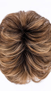 TOBACCO ROOTED 8.27.26 | Medium Brown, Dark Strawberry Blonde, and Light Golden Blonde Blend with Shaded Roots
