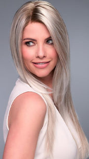 FS17/101S18 PALM SPRINGS BLONDE | Light Ash Blonde with Pure White Natural Violet Bold Highlights, Shaded with Dark Natural Ash Blonde
