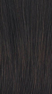 RL2/4 OFF BLACK | Black Evenly Blended with Dark Brown Highlights