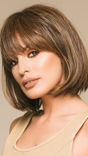 CLASSIC CUT by RAQUEL WELCH in RL5/27 GINGER BROWN | Warm Medium Brown Evenly Blended with Medium Golden Blonde