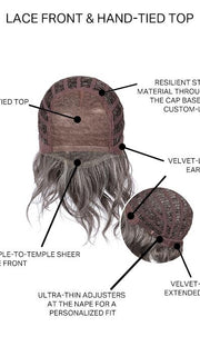 SWEET TALK LUXURY by Gabor Cap Construction | Lace Front & Hand Knotted Top