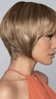 CAMEO CUT by Gabor in GL14-16SS HONEY TOAST | Chestnut Brown base blends into multi-dimensional tones of Medium Brown and Dark Golden Blonde