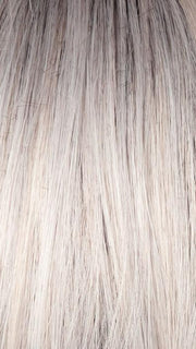 MOONSTONE | Medium Gray with Blue-toned Silver Highlights and Dark Roots