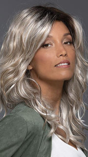 REEVES by Estetica in VANILLA-MACCHIATO | Light Chestnut Brown Base with Light Brown, Golden Blonde, and Icy Blonde Highlights