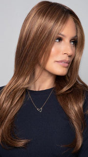 ZARA LITE by Jon Renau in 30A27S4 SHADED PEACH | Medium Natural Red & Medium Red-Gold Blonde Blend, Shaded with Dark Brown