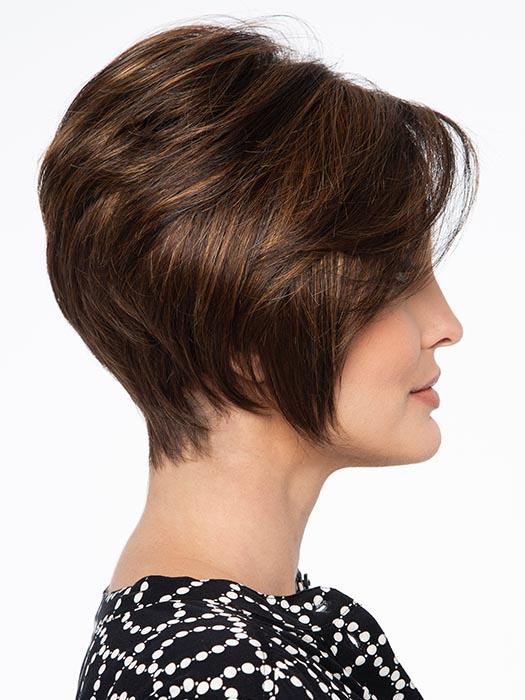 Gorgeous from any angle, the Lace Front Mono Part construction keeps your look as natural as can be.
