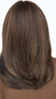 RL8/29SS SHADED HAZELNUT | Warm Medium Brown Evenly Blended with Ginger Blonde with Dark Roots