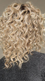 FS17/101S18 PALM SPRINGS BLONDE | Light Ash Blonde with Pure White Natural Violet Bold Highlights, Shaded with Dark Natural Ash Blonde