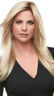 KAIA by JON RENAU in FS24/102S12 LAGUNA BLONDE | Light Natural Gold Blonde with Pale Natural Gold Blonde bold highlights, Shaded with Light Gold Brown PPC MAIN IMAGE FB MAIN IMAGE