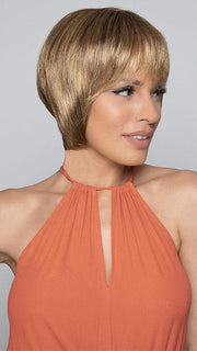 CAMEO CUT by Gabor in GL14-16SS HONEY TOAST | Chestnut Brown base blends into multi-dimensional tones of Medium Brown and Dark Golden Blonde