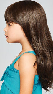The heat friendly fiber means this piece can be styled softly curled or straight