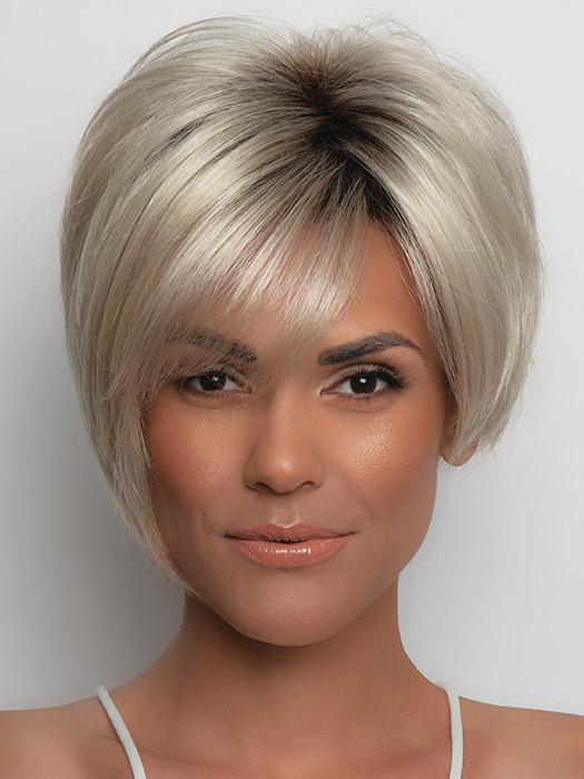A sharp bob that forms the face. Sexy and sleek, Susanne is the perfect pick up and go style!