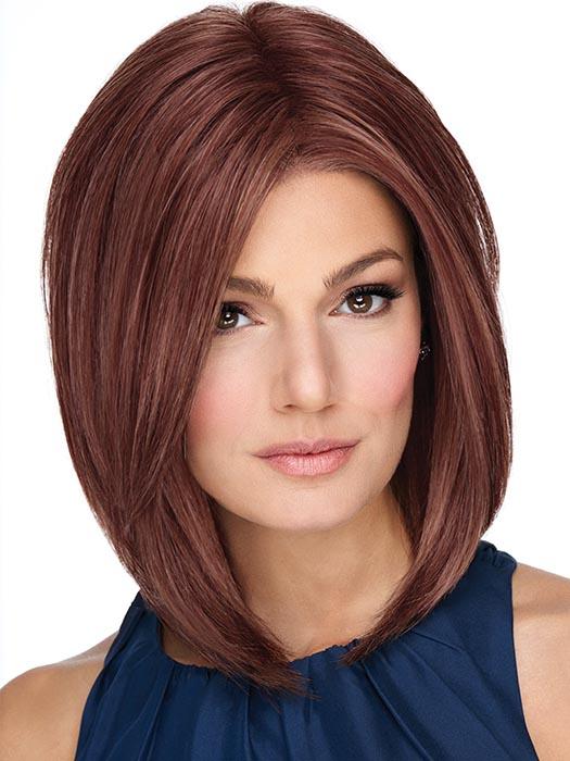 ON POINT by RAQUEL WELCH in RL33/35 DEEPEST RUBY | Dark Auburn Evenly Blended with Ruby Red PPC MAIN IMAGE FB MAIN IMAGE