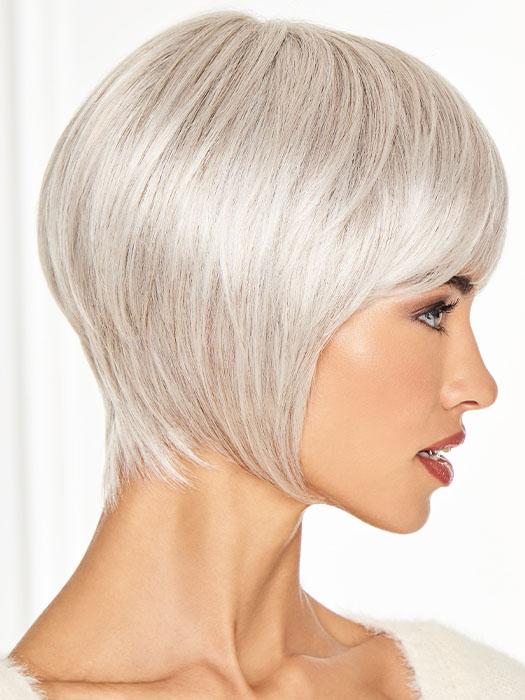 The monofilament crown provides natural movement and volume