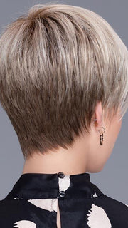 CHAMPAGNE ROOTED | Light Beige Blonde, Medium Honey Blonde, and Platinum Blonde blend with Dark Roots