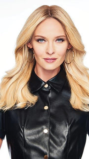 CHARMED LIFE 12" by Raquel Welch in SS14/88 GOLDEN WHEAT | Dark Blonde Evenly Blended with Pale Blonde Highlights and Dark Roots