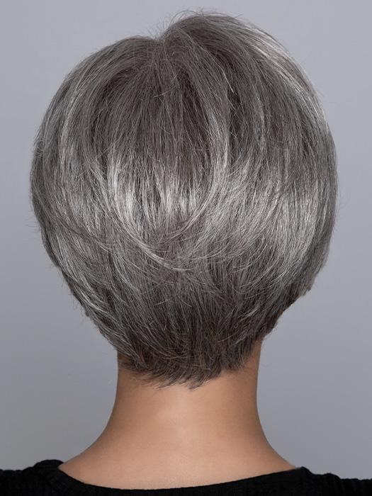 BETHANY by Rene of Paris in SILVER-STONE | Dark Brown Base with Multi Grey Shades Blended