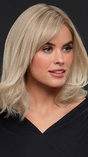 CARRIE PETITE by JON RENAU in FS17/101S18 PALM SPRINGS BLONDE | Light Ash Blonde with Pure White Natural Bold Highlights, Shaded with Dark Natural Ash Blonde PPC MAIN IMAGE FB MAIN IMAGE
