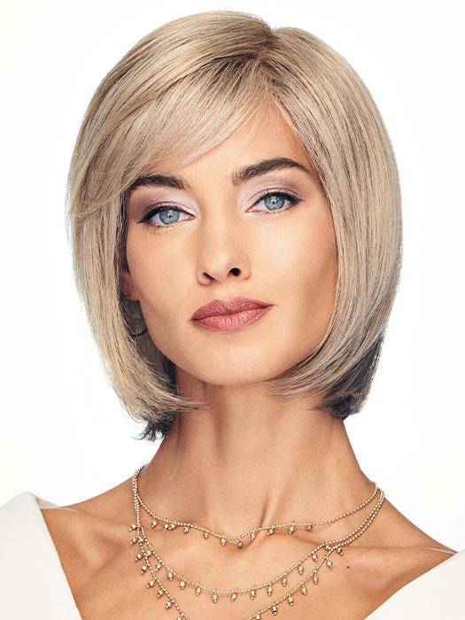 PARADOX by Gabor in G17+ VANILLA MIST | Cool, ash blonde with lighter tones through the top and sides, progressing to a deeper ash blonde nape PPC MAIN IMAGE FB MAIN IMAGE