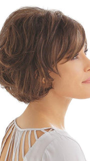 COLA-SWIRL | Dark Brown Medium Auburn with Light Blonde highlights