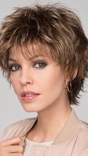 CLICK by ELLEN WILLE in TOBACCO-MIX | Medium Brown base with Light Golden Blonde highlights and Light Auburn low lights PPC MAIN IMAGE FB MAIN IMAGE