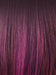 PLUMBERRY-JAM-LR | Medium Plum with Dark roots with mix of Red/Fuschia With Long Dark Roots