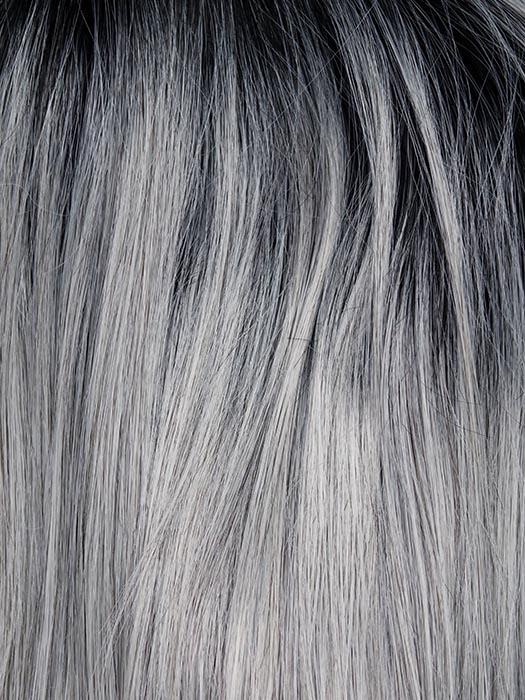 SILVER-MIST | Blue Toned Silver with Dark Roots