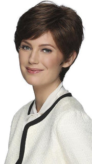TORI by ESTETICA in R6/27H | Chestnut Brown w/Light Auburn Highlights