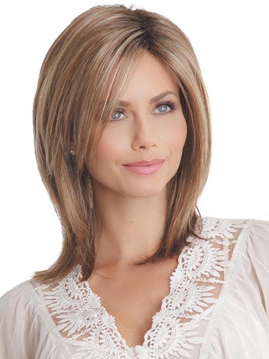 Textured edges and side-swept bangs