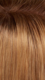 14/26S10 SHADED PRALINES N' CREAM | Light Gold Blonde and Medium Red-Gold Blonde Blend, Shaded with Light Brown