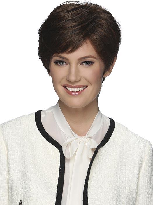 TORI by ESTETICA in R6/27H | Chestnut Brown w/Light Auburn Highlights PPC MAIN IMAGE FB MAIN IMAGE
