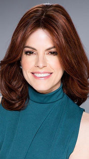 APPEAL by ELLEN WILLE in WINE RED ROOTED | Dark Auburn ,blended with Fox red and Dark espresso Brown