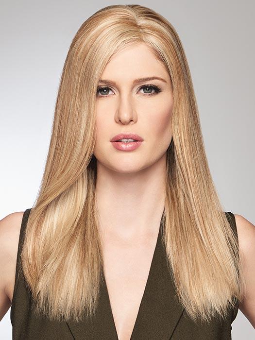 GAME CHANGER by RAQUEL WELCH in R1621S GLAZED SAND | Dark Natural Blonde with Cool Ash Blonde Highlights on Top PPC MAIN IMAGE