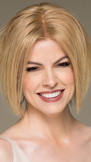 COSMO bY ELLEN WILLE in SANDY BLONDE MIX | Medium Honey Blonde, Light Ash Blonde, and Lightest Reddish Brown blend