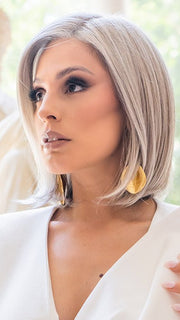 101F48T MARTINI | Soft White Front, Light Brown with 75% Grey Blend with Soft White Tips