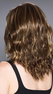 CKISSRT4 | Golden Brown with Copper Blonde Highlights and Dark Brown Roots