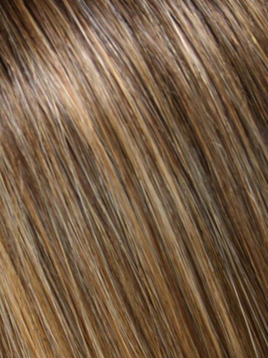 24B18S8 SHADED MOCHA | Dark Ash Blonde blended with Honey Blonde & Shaded with Medium Brown