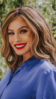 RL8/29SS SHADED HAZELNUT | Warm Medium Brown Evenly Blended with Ginger Blonde with Dark Roots. 