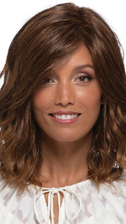 PETITE BERLIN by Estetica in RTH6/28 | Chestnut Brown with Subtle Auburn Highlights and Auburn Tipped Ends PPC MAIN IMAGE FB MAIN IMAGE