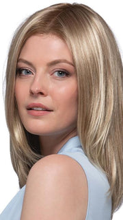 This straight, synthetic style has a lace front and monofilament top, so you can feel confident and look natural!